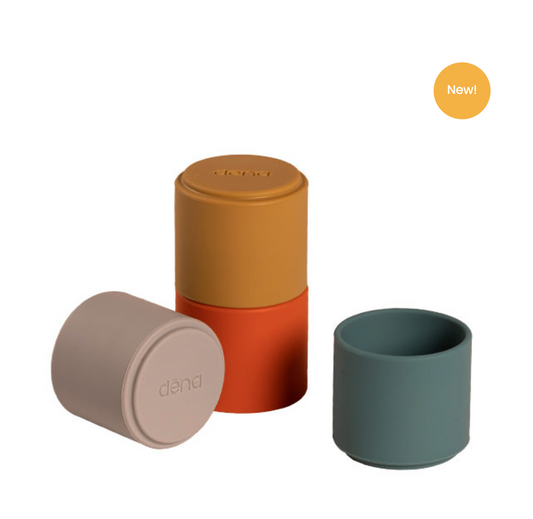 Stacking cups silicone - Dena nature