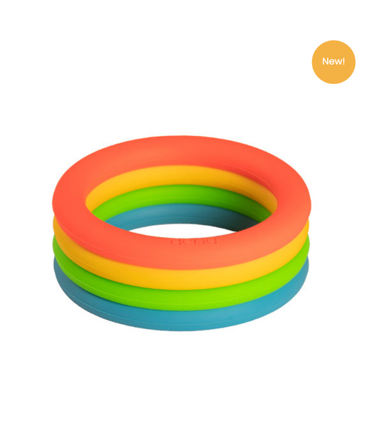 Dena - bijt/activiteiten ringen neon