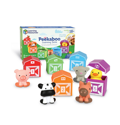 Peekaboo learning farm - Learning Recources - verstoppen & sorteren