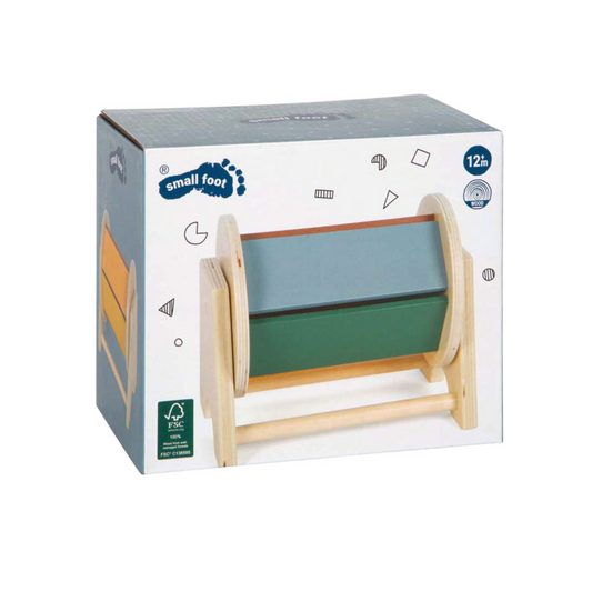 Houten Montessori-draaitrommel - Small foot (8m+)