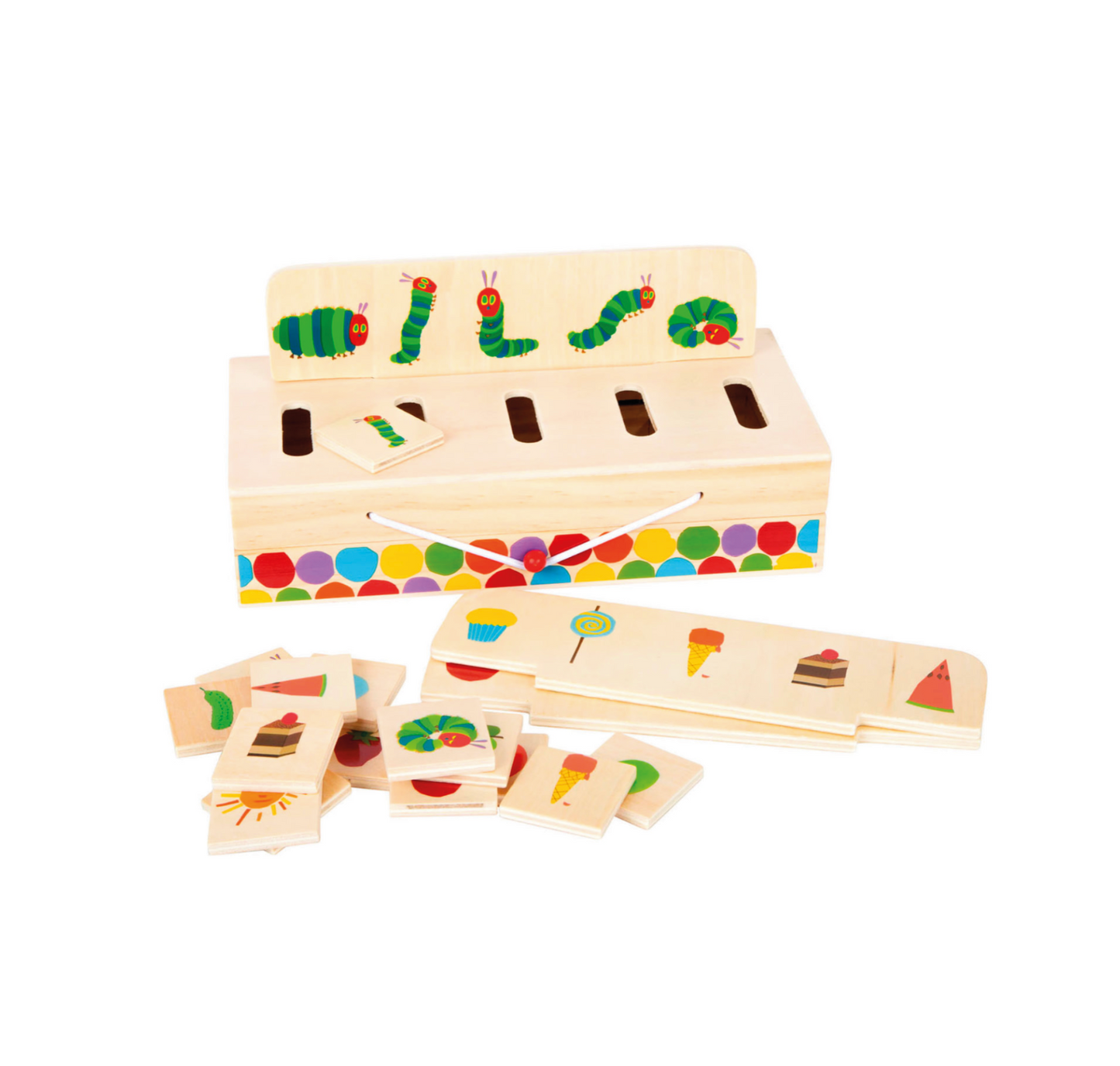 Houten sorteerbox - Rupsje Nooitgenoeg - Small Foot