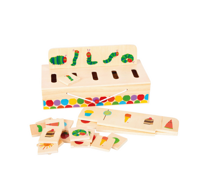 Houten sorteerbox - Rupsje Nooitgenoeg - Small Foot