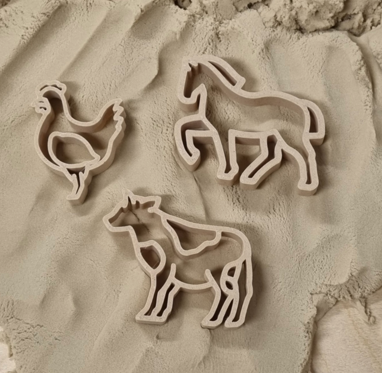 Sensorisch spel - Bio Steker Set PLA Boerderij – KIDDI