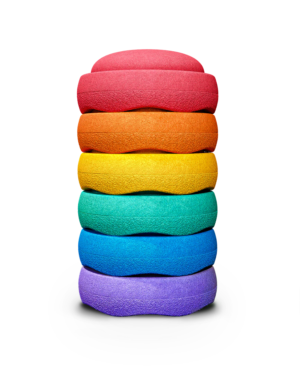 Mini Stapelstein – Regenboog Set (6-delig)
