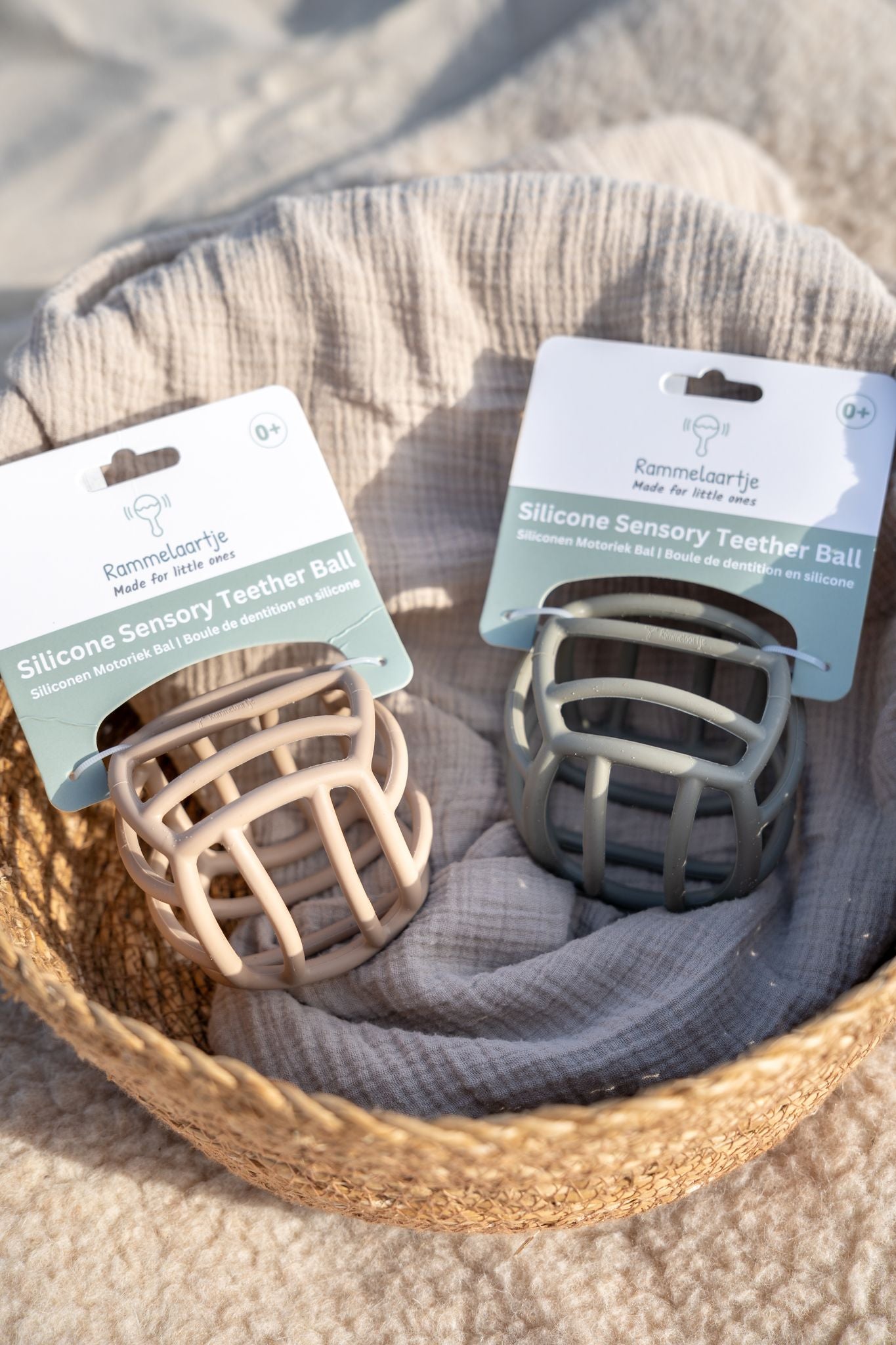 Siliconen flexibele motoriek bal - zand