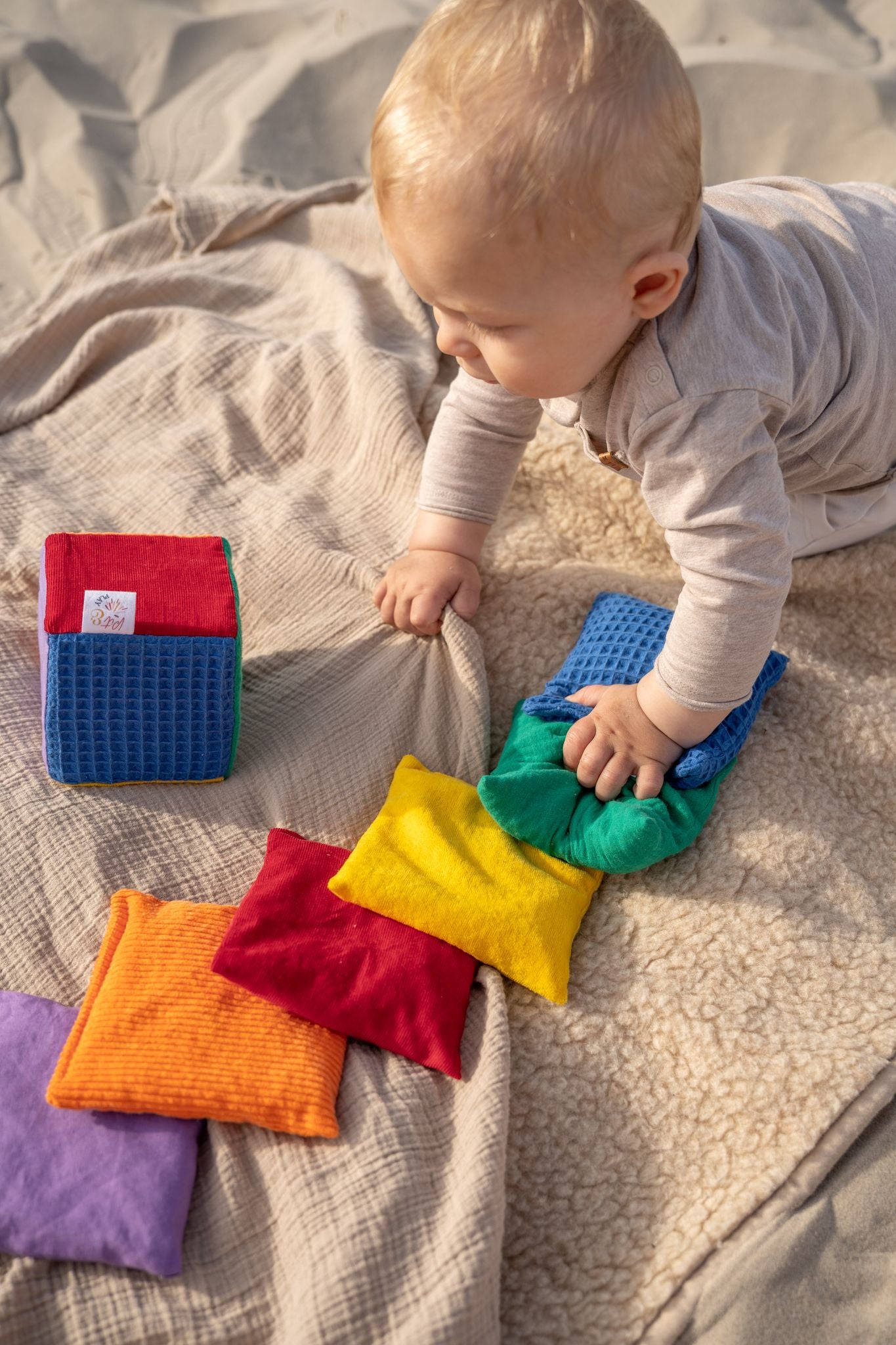 Pit and Play - Pittenzakjes set regenboog ACTIE 6+1 GRATIS