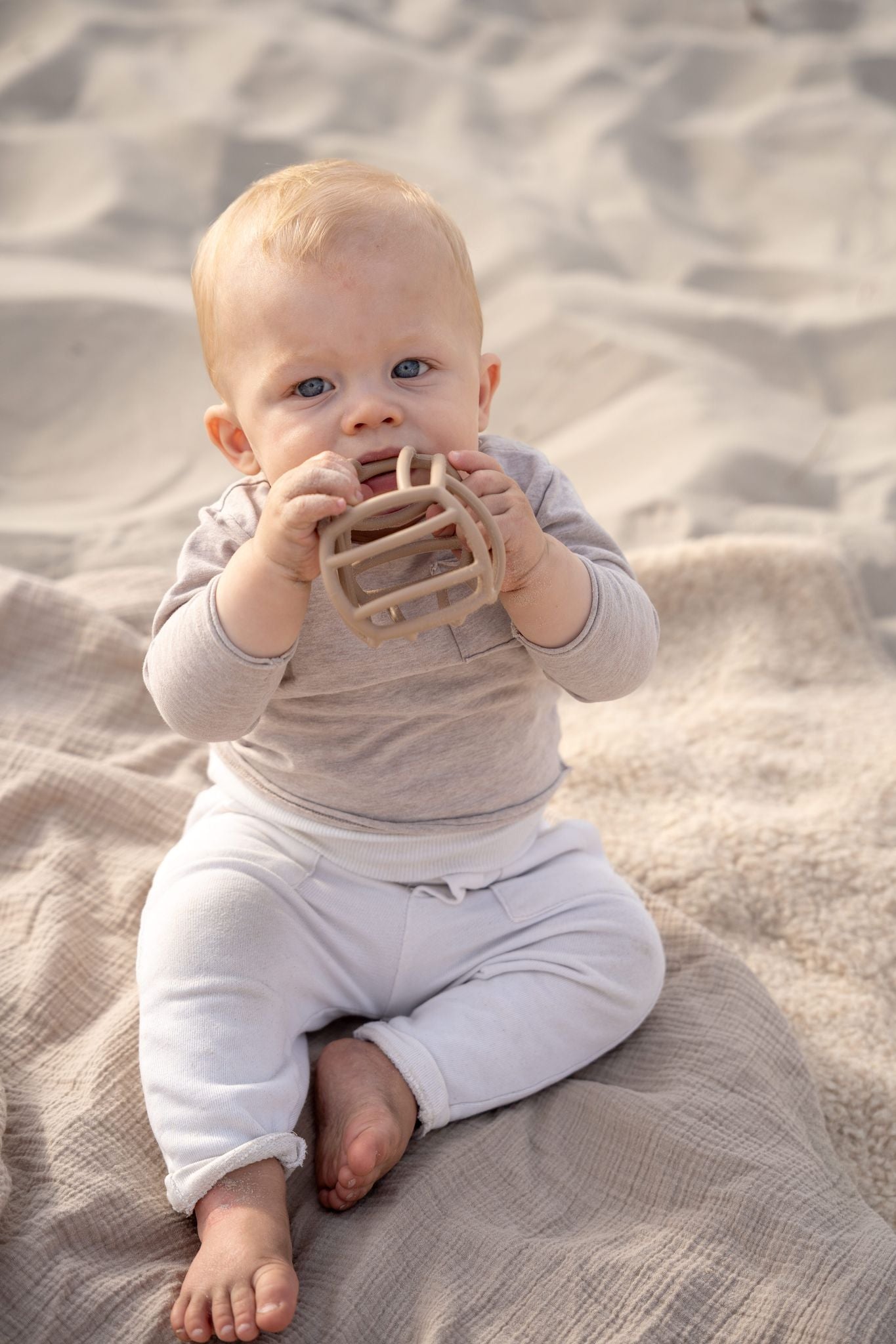 Siliconen flexibele motoriek bal - zand