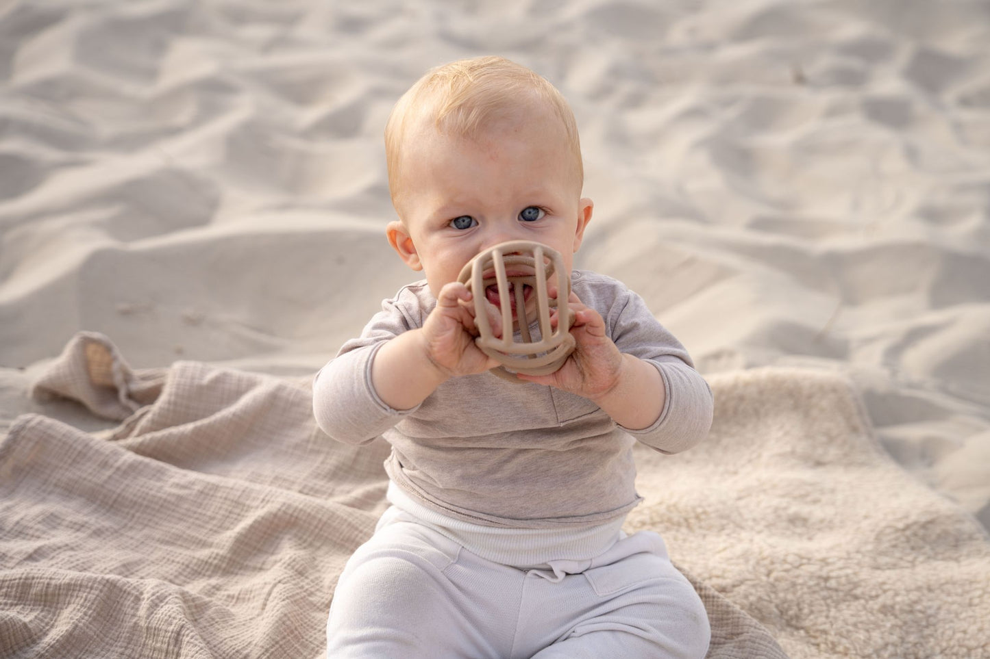 Siliconen flexibele motoriek bal - zand