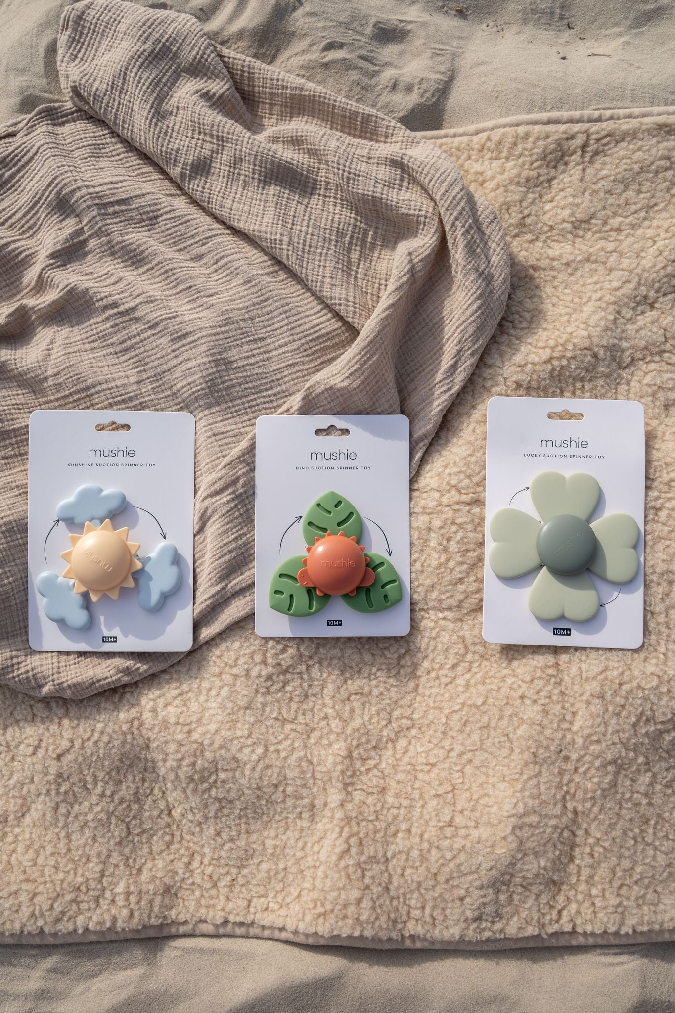 Fidget spinners mushie - verschillende varianten