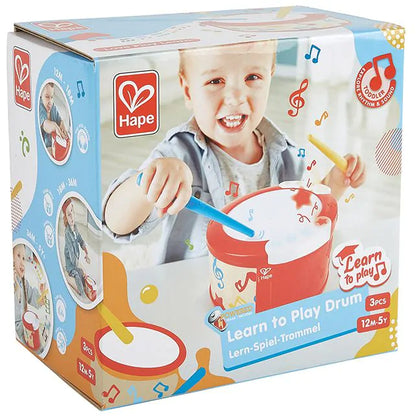 Hape Learn with Lights Drum – muziektrommel met lichtjes