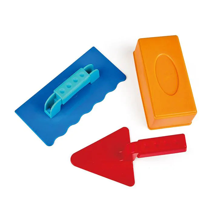 Hape Master Bricklayer Set – zandvormen metsel set