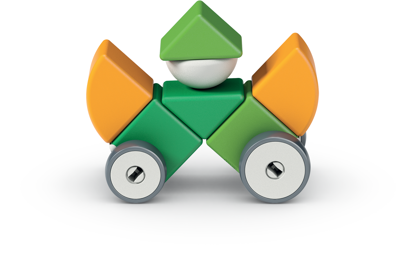 Magicube Geomag Recycled Wheels – Magnetische Bouwset 13-delig