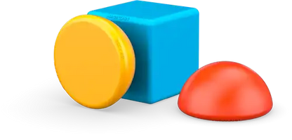 Magneetspeelgoed - geomag magicube recycled stacking – 8-delig