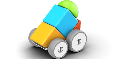 Magneetspeelgoed - Magicube Cars Geomag Recycled  – 10-delig