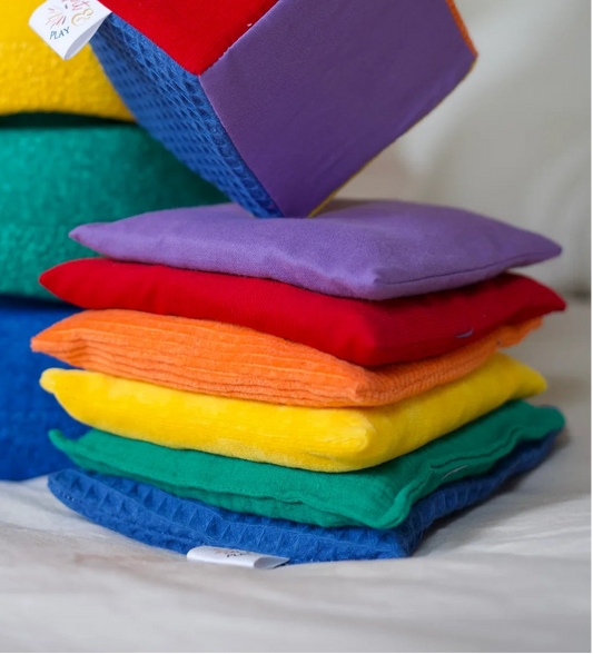 Pit and Play - Pittenzakjes set regenboog