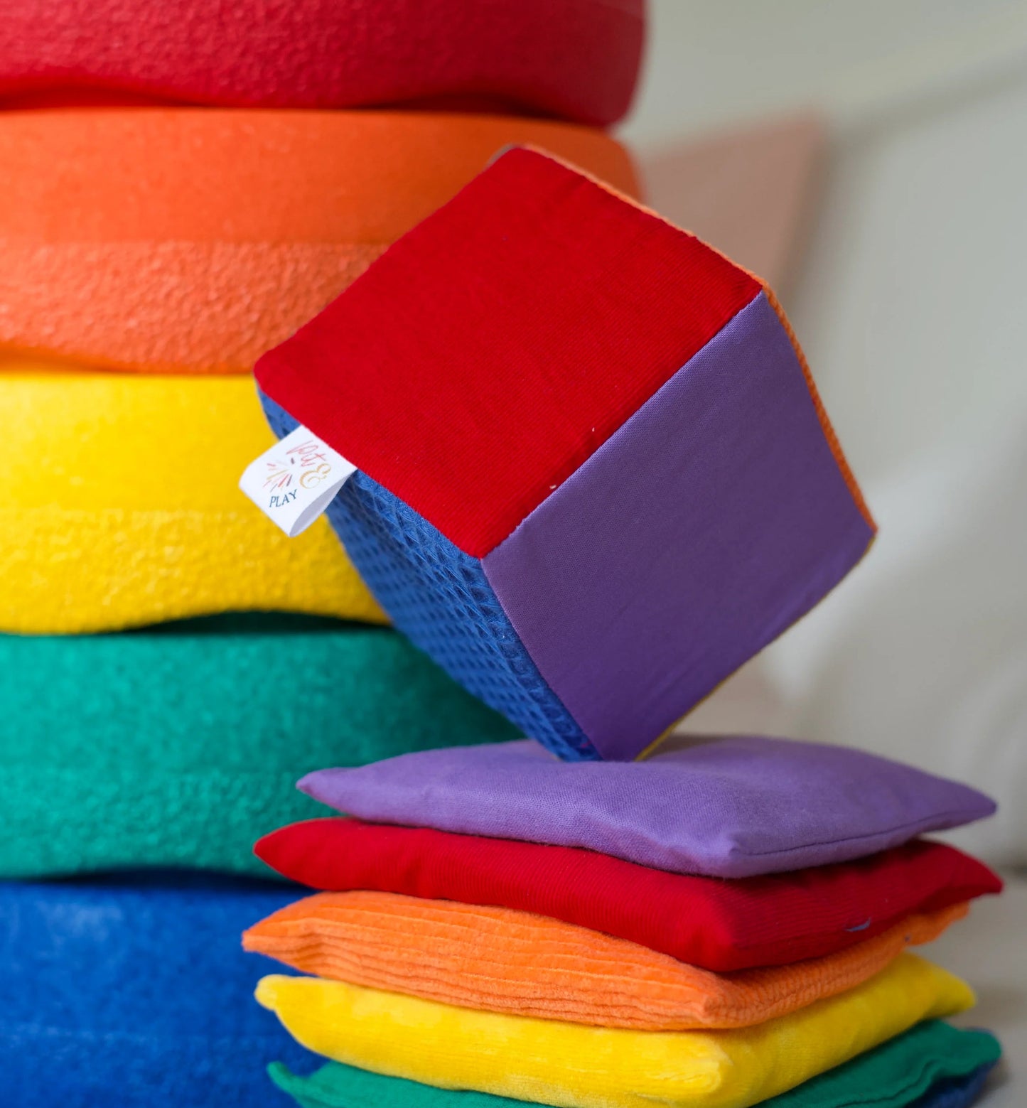 Pit and Play dice rainbow