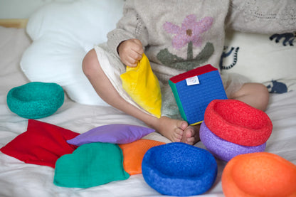 Pit and Play - Beanbag Set Rainbow PROMOTION 6+1 FREE