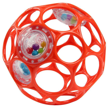 Oball Rattle Easy-Grasp Toy – Red