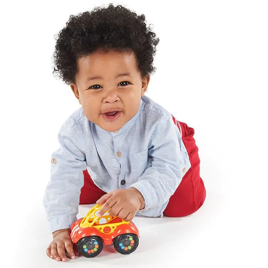 Oball - Rattle & Roll Buggie Toy – Red