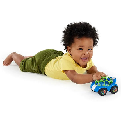 Oball - Rattle & Roll Buggie Toy – Blue