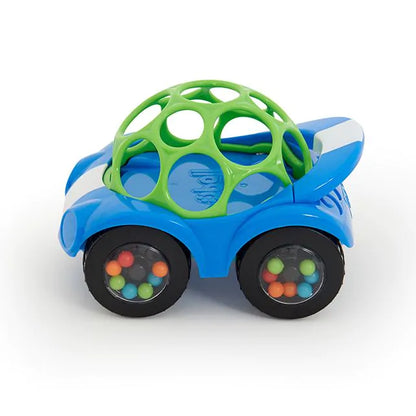 Oball - Rattle & Roll Buggie Toy – Blue