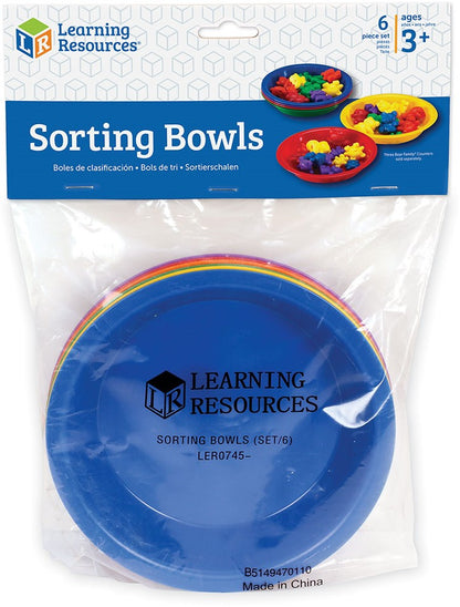 Learning Resources - Sorteerbakjes set (6 stuks)