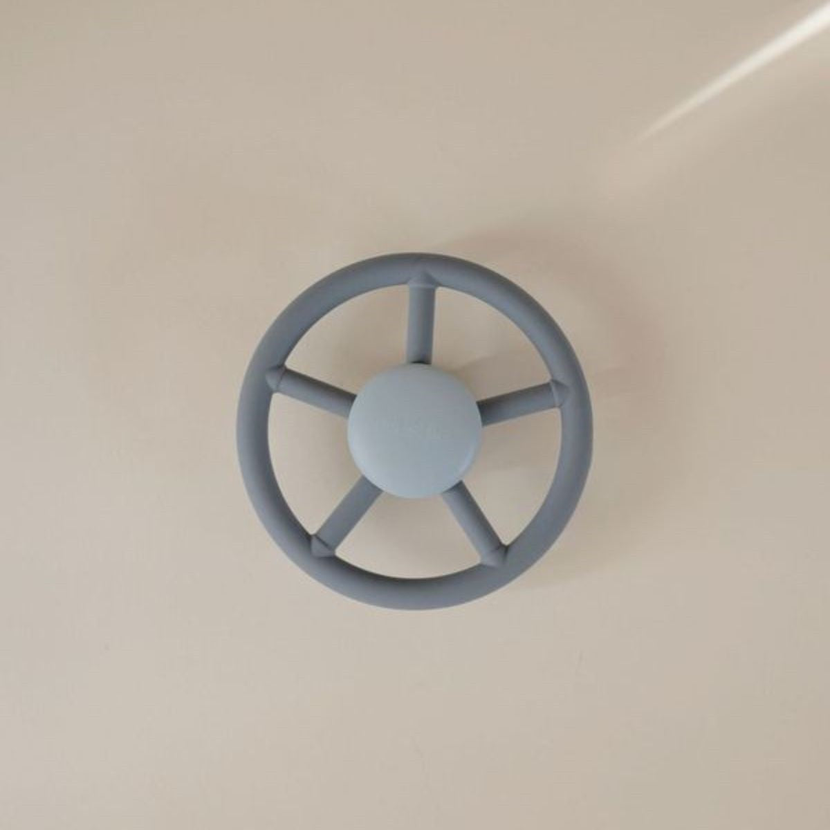 Fidget spinner mushie - blauw wiel- nieuw