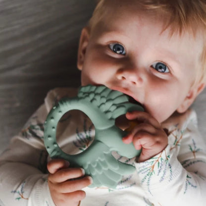 Natruba Teething Ring – Parrot Natural Rubber