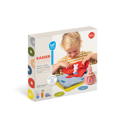 Taf toys – peek-a-boo what’s inside