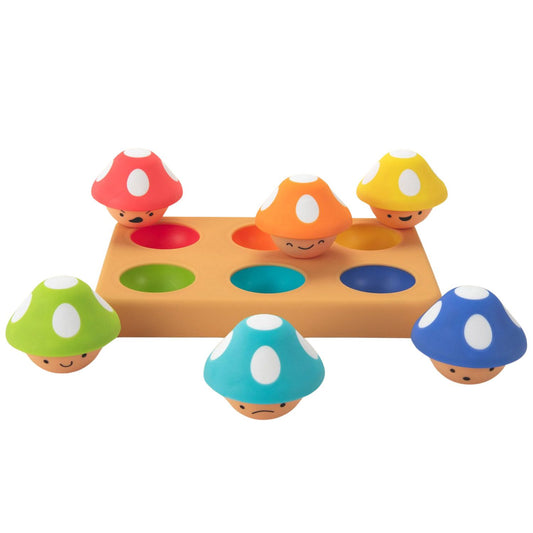 Sassy toys- Ondeugende paddenstoelen (12m+)