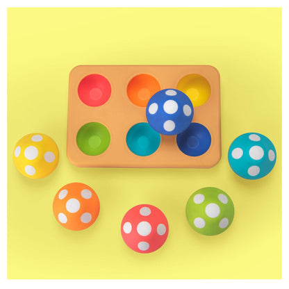 Sassy toys- Ondeugende paddenstoelen (12m+)