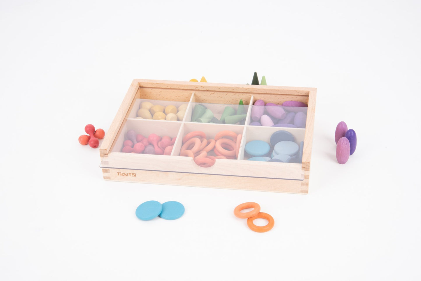 Houten Tickit Schatten Sorteerset